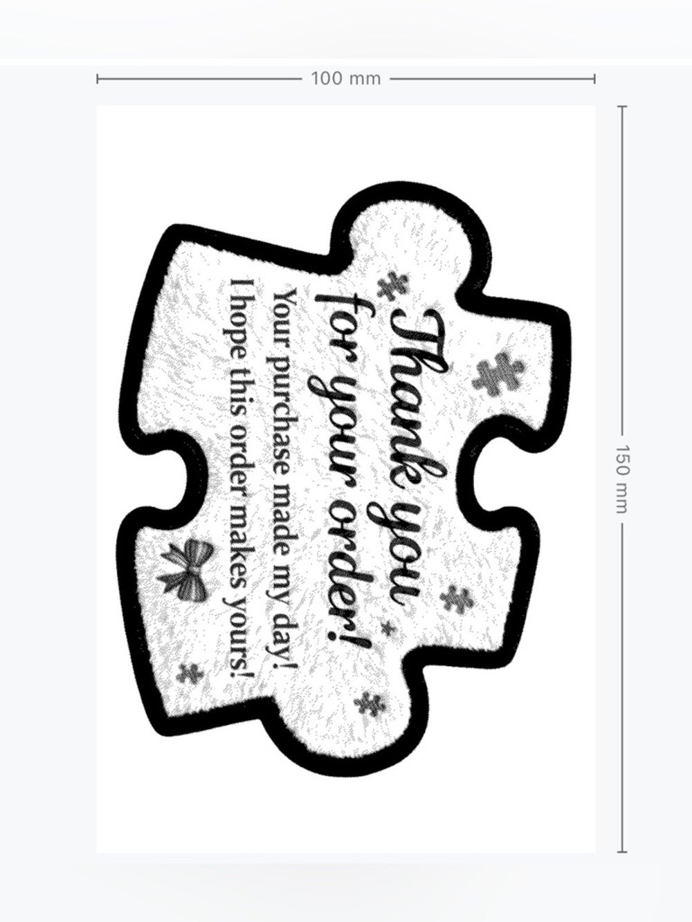 Custom 4”x6”-100ct. Stickers - Picture 3 of 3